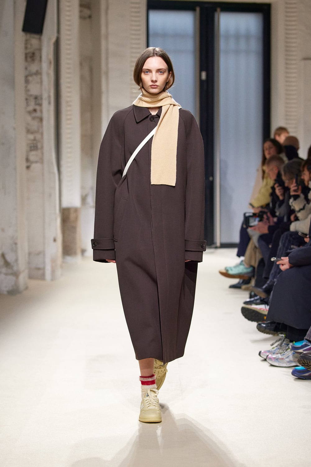 【tam】AURALEE ブラウン オールインワン AURALEE ブラウン オールインワン