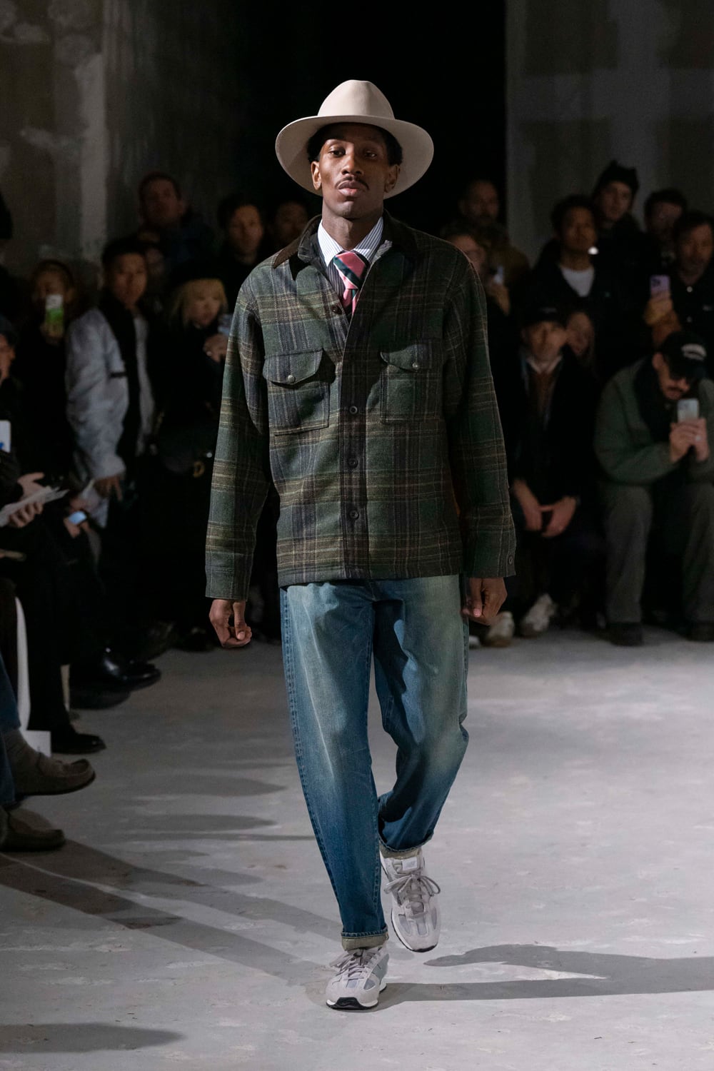 JUNYA WATANABE MAN - Switching Check Hunting Jacket (size-XS