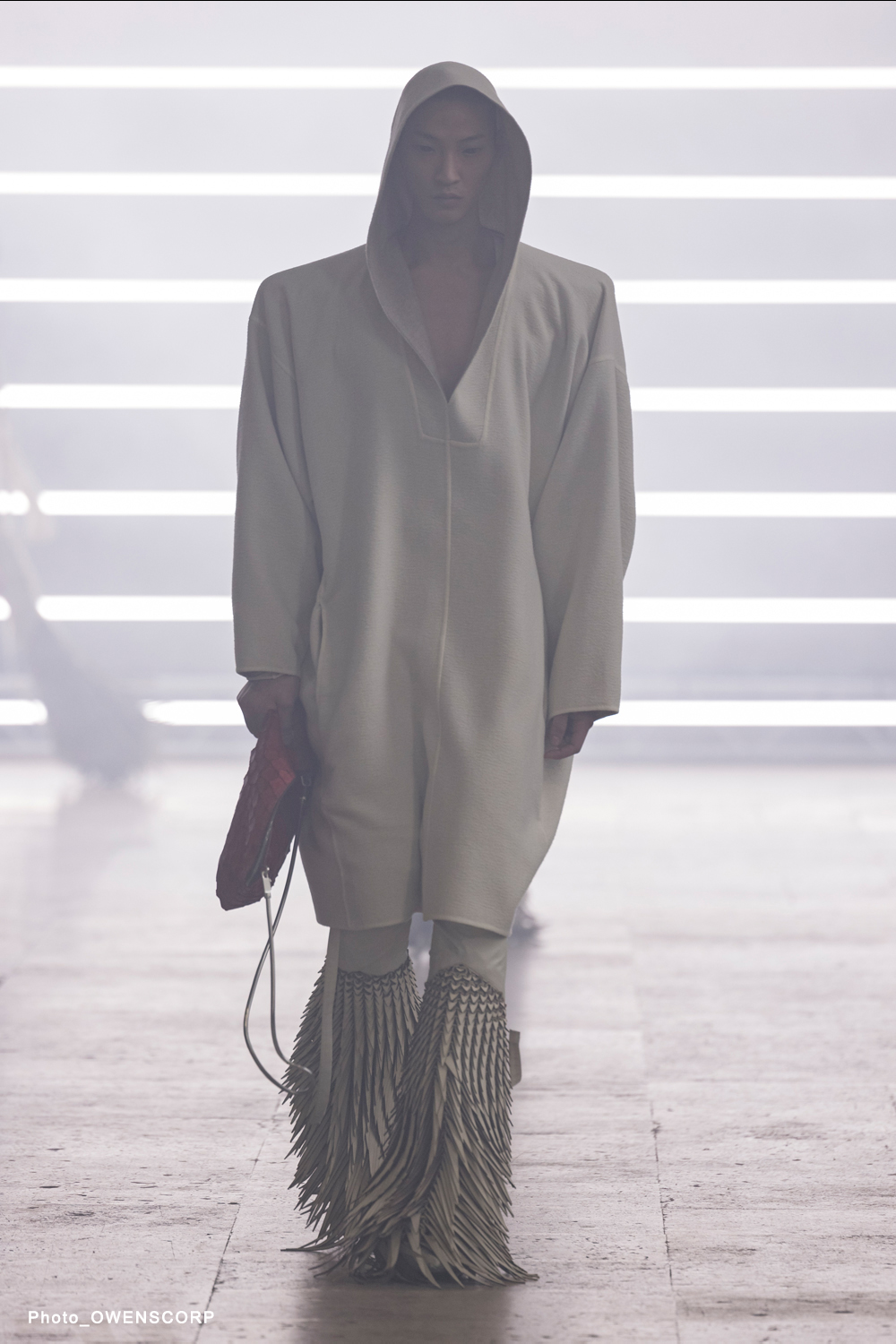 Rick Owens アテナ アローヘッド マキシドレス 関税・送料無 RICK OWENS DRKSHDW - 【25AW】ジャンボ レース アブストラクト