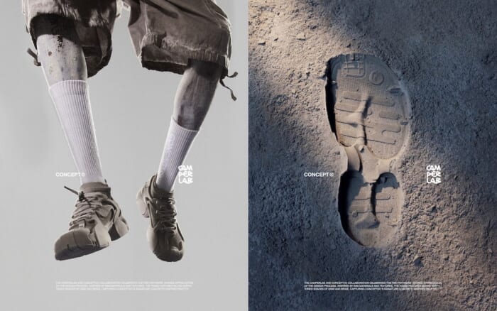 CamperLab's new earth-colored TOSSU has teamed up with a design studio that knows footwear from around the world.