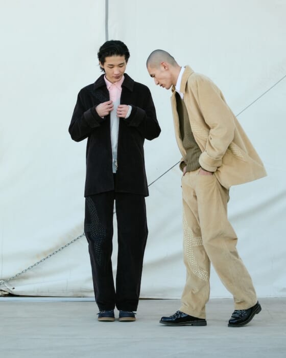 New domestic brand Riku Umehara's Autumn/Winter 2025. The essence of wearing is both practical and decorative.