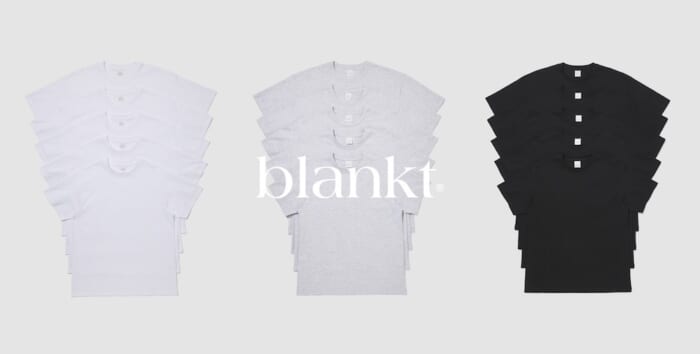 Nothing but everything. Debuting this spring, blankt is a very simple T-shirt brand backed by technology.