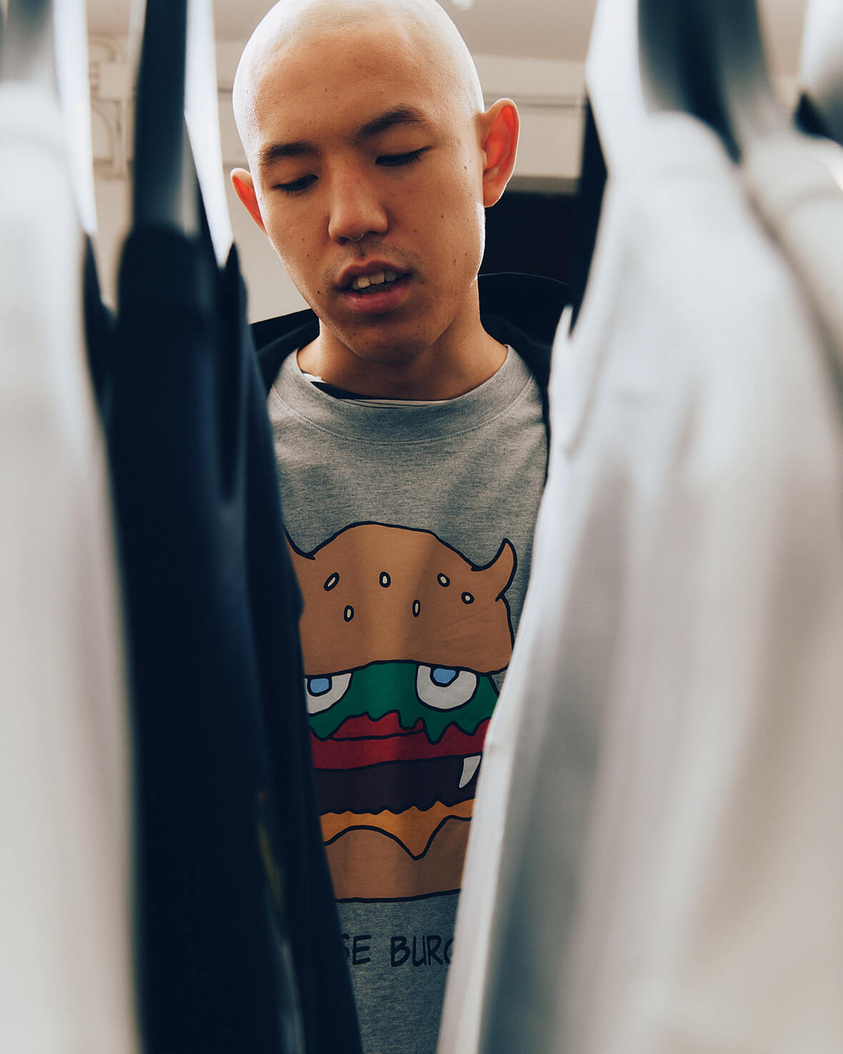 いいね不要 プルパーカー 「side-A:chrysalizion code 404」 - EGOIST