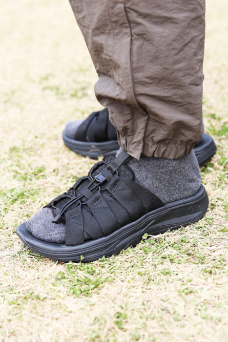 リグの新作リカバリーフットウェアの履き心地やいかに? フイナム ランニング クラブ♡のメンバーがトレラン後に試してみました。