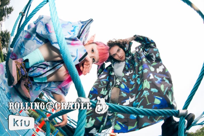 キウとローリングクレイドルがタッグ。音楽とアウトドアカルチャーが融合した、フェス仕様の防水アイテムが登場です!
