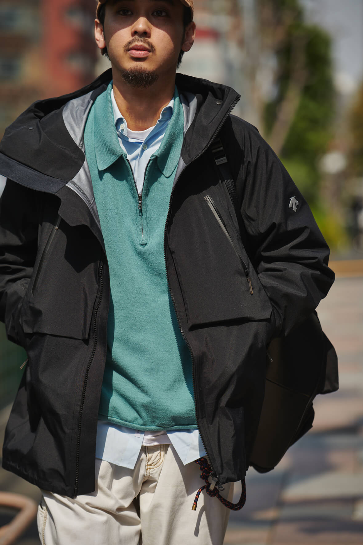 デサント オルテライン エイティワンと、都会派2人の日常。 | feature