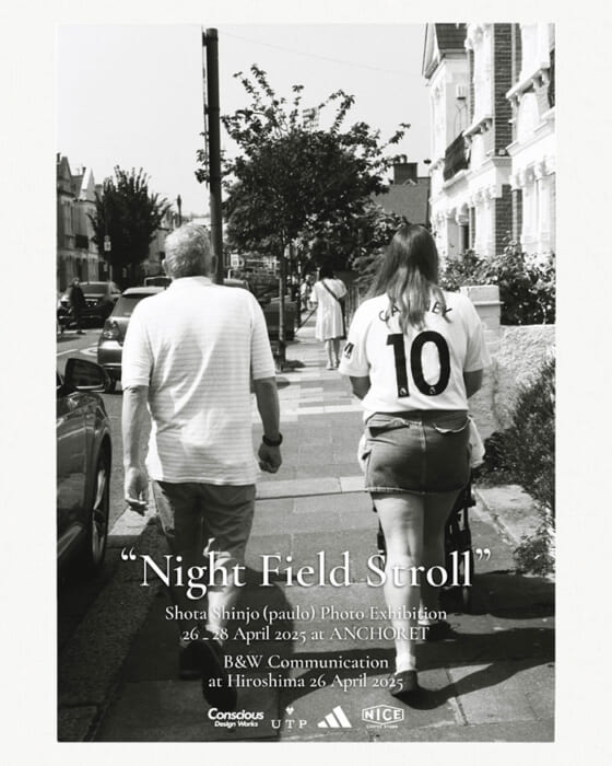 フットボールと東京の夜。好評を博す新庄翔太(Paulo)の写真展、次なる遠征先は広島です。