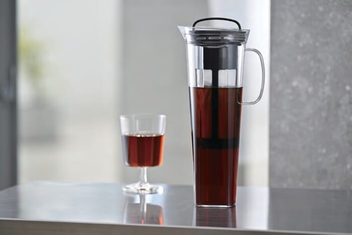 水出しコーヒーはハリオで。新作は割れにくいトライタン製のポット。