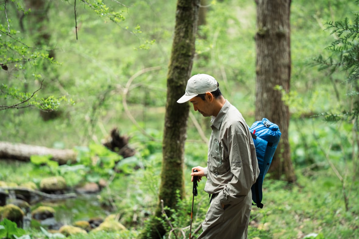 ジェリー鵜飼 アート 『夕暮れハイキング』 ジェリー鵜飼 ジェリー