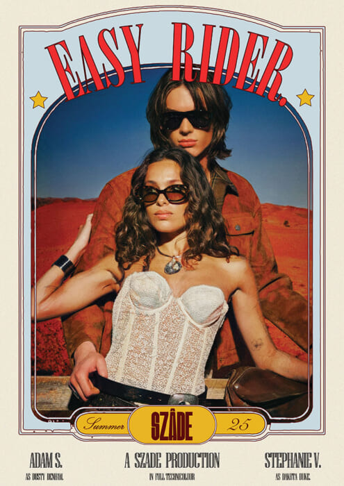 Inspired by an American movie that has yet to fade away. The Australian eyewear brand Eszadeh will begin its 2025 Spring/Summer season.