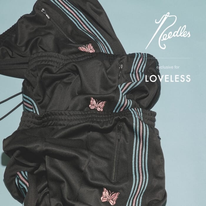 Needles セットアップ 23AW Studios コラボ 上下 ラメ色 TOP3-700x700.jpg