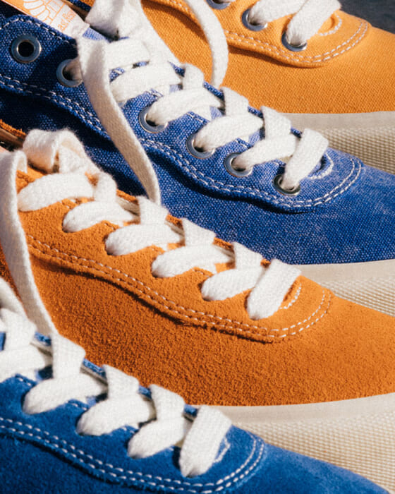 Blue skies, orange sun. The new Last Resort A.B. collection will be available this weekend in vibrant, uplifting colors.