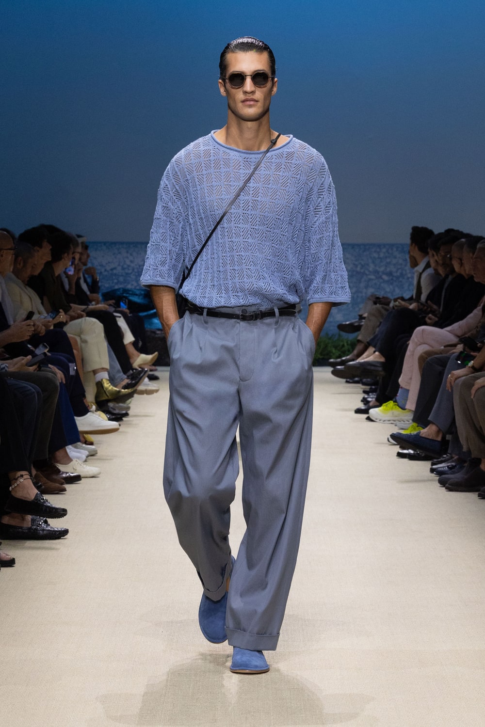 E9675◾️ジョルジオアルマーニ　シルクガウチョ 三越伊勢丹 | GIORGIO ARMANI/ジョルジオ アルマーニ_Men通販