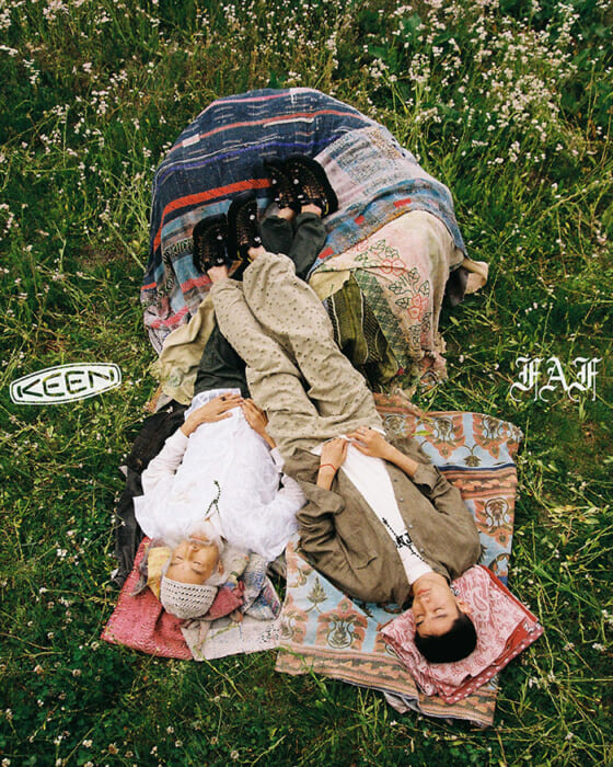 The UNEEK WK by Keen and FAF, with its iconic camouflage pattern, makes an outstanding statement.