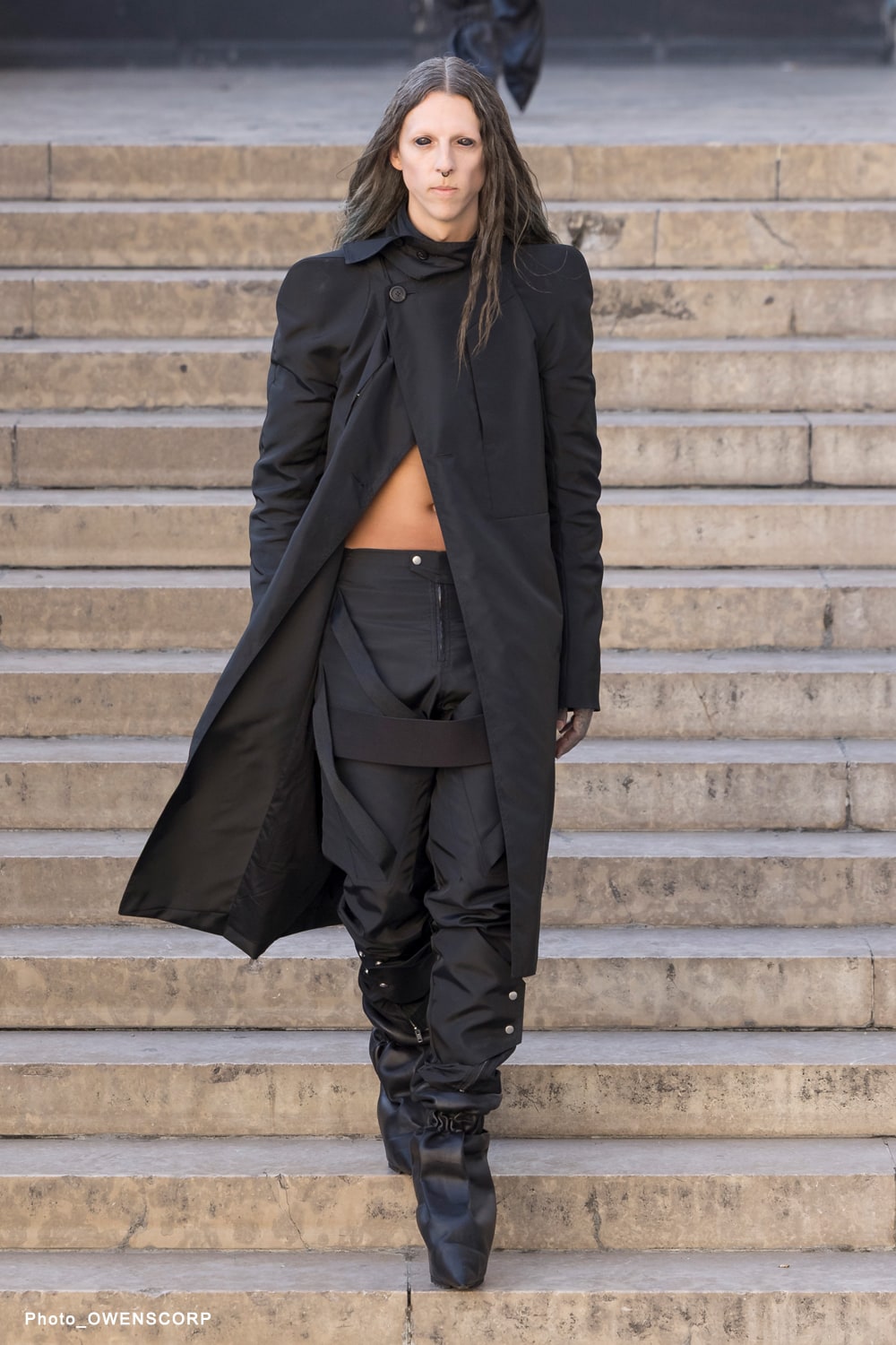 Rick Owens リックオウエンス 11AW ハイネックジップ コート