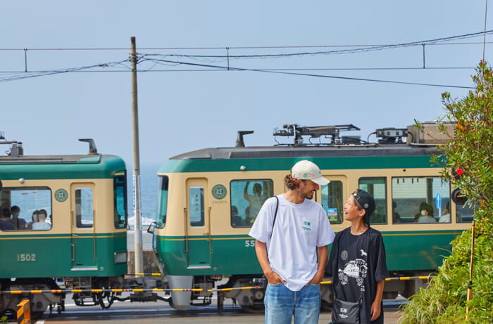 Take the family to Shonan this summer. Triple collaboration with the themes of local, family, and Enoden is about to go on sale.