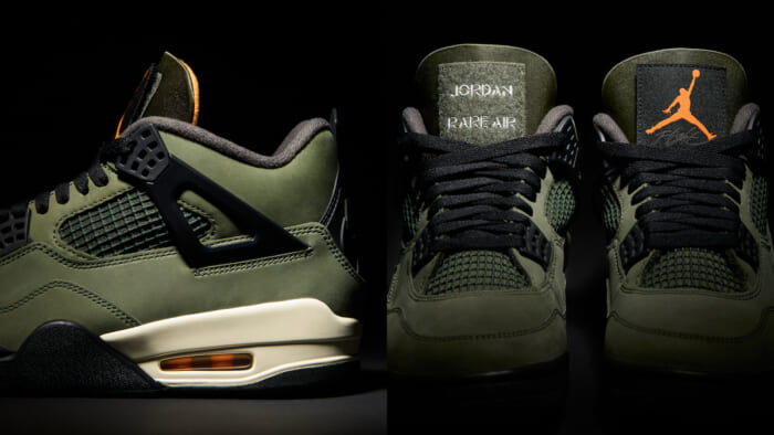 The reissue is a rare model from 20 years ago. Don't miss out on this pair of Undefeated x Jordan Brand!