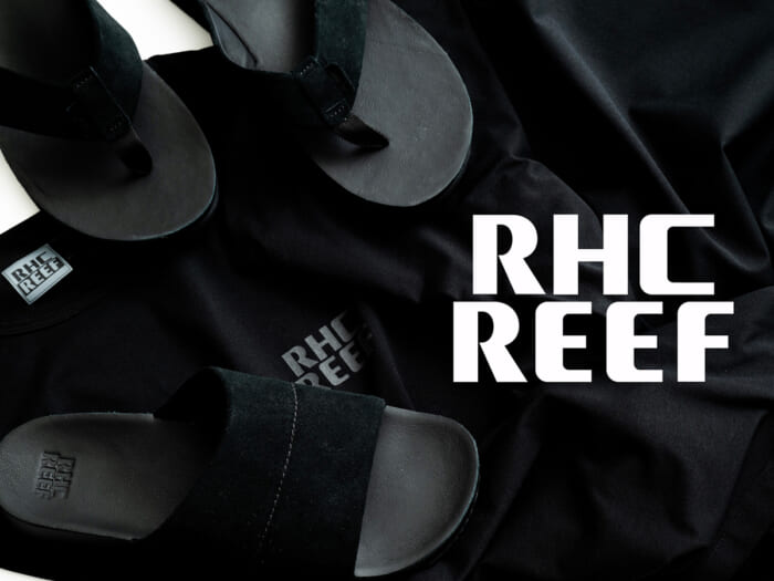 とっておきのサマーアイテム。カリフォルニアにルーツを持つRHC ロンハーマンとリーフがタッグを組みました。