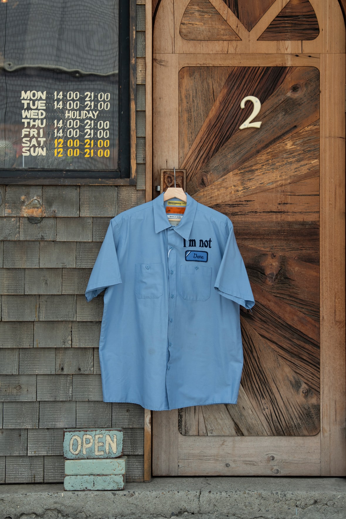 セブンバイセブン 7×7 2-tacsコラボシャツ 2-tacs × SEVEN BY SEVEN REMAKE WORK SHIRT