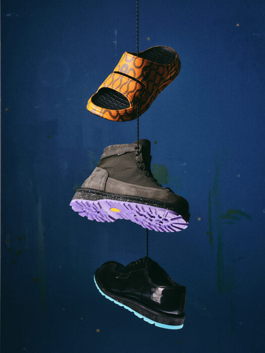 TAIGALIONA × Danner ブーツ ダナーって、こんなヤンチャな顔もできるんです。タイガリオナと