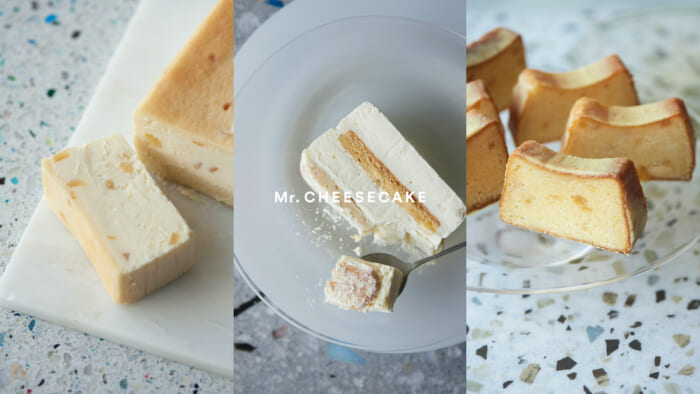灼熱の夏、ミスチーのレモン。ミスターチーズケーキから、国産レモンを使った3種の限定ケーキが登場です。