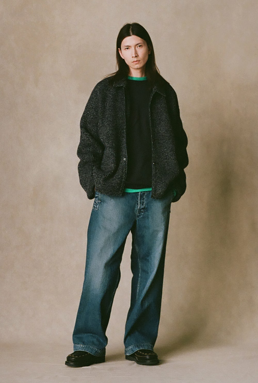 2022AW NICENESS ROBBY チャコールネップ 2022AW NICENESS ROBBY チャコールネップ