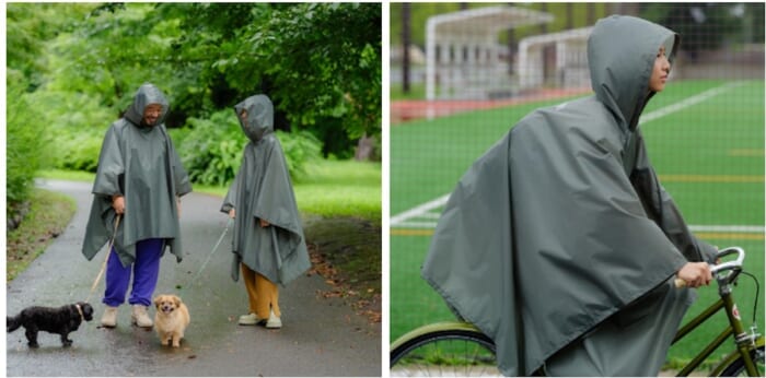 Rain ponchos are very useful for sudden rain and summer festivals. For a quick purchase, try the new Convenience Wear.