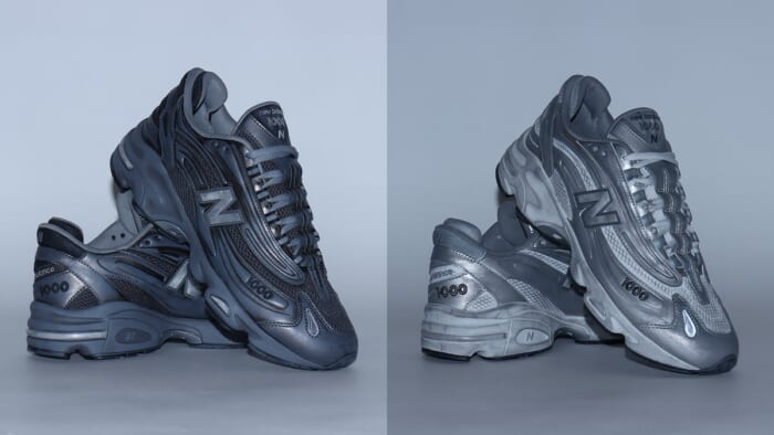 Revived through time, two pairs of New Balance! Black and White, exclusive to Atmos, coming soon.
