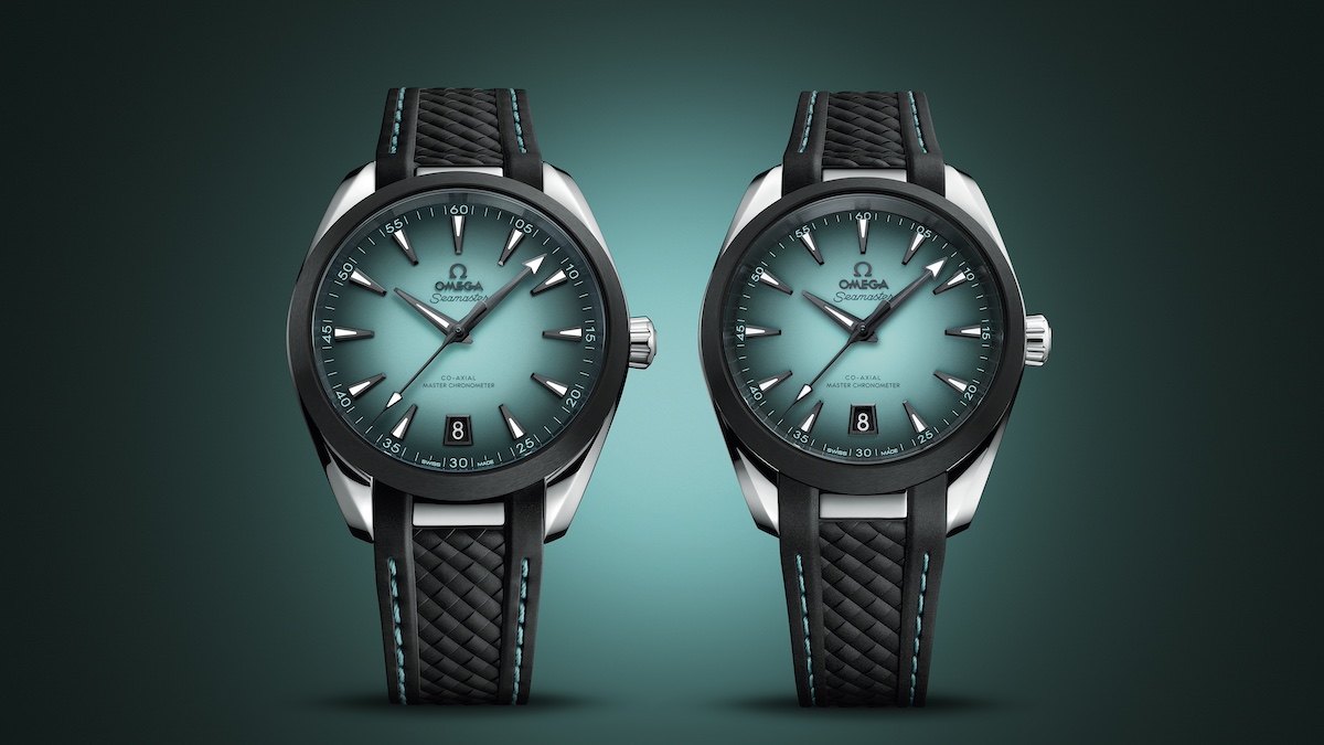 真夏に突如、現れたターコイズブルーのオメガ！ 魅惑的なシーマスター