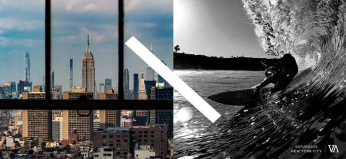 Saturdays New York City Limited Store at V.A. The collaboration with Fragment was also unveiled.