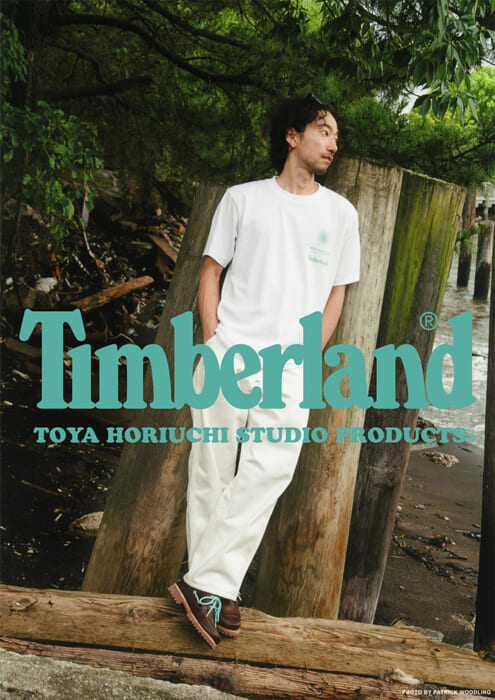Timberland and TOYA HORIUCHI collaborate for the first time. Please take a look at the graphics specially drawn by TOYA HORIUCHI.