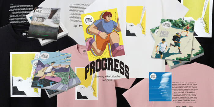 ロンドンのランニングカルチャーを牽引する盟友がコラボレーション。雑誌とセットの限定Tシャツがリリース。