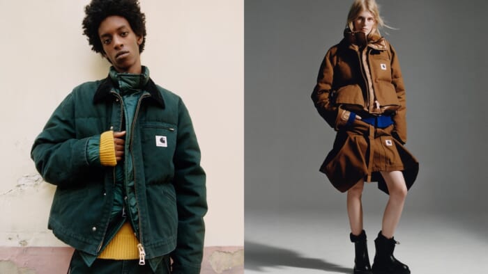 The honeymoon of Sakai and Carhartt WIP. The 3rd collection created by the two companies is about to be released.