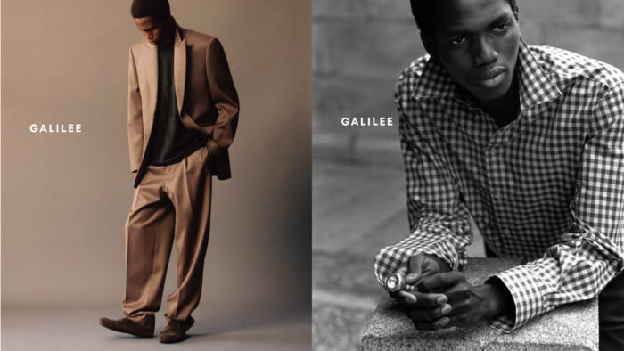 The sense of fashion cultivated as a stylist is applied to the creation of clothing. The name of the brand that will make a full-fledged landing in Japan is Galilee by C.