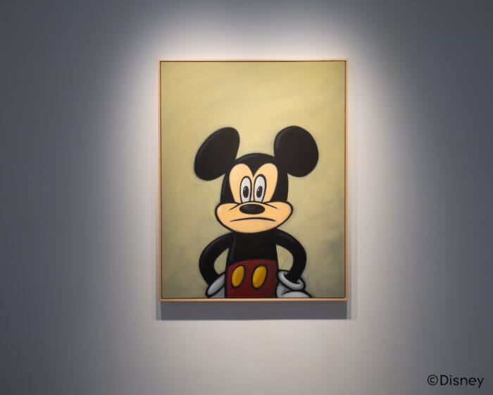 What if that artist paints Disney characters? An exhibition