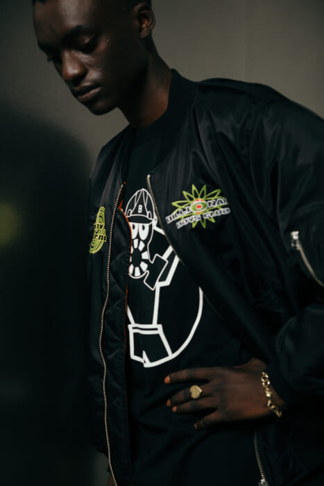 DSMGでも話題を集める田中啓がグラフィックを担当。ビリオネア・ボーイズ・クラブ、秋のコレクションが登場です。