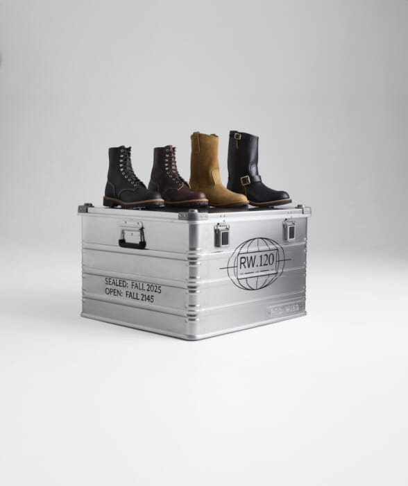 Red Wing, celebrating its 120th anniversary, releases masterpieces from the past. Fans' long-awaited engineer boots are also included in the lineup!