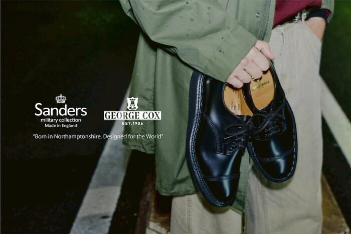 A dream collaboration between two long-established British shoe makers. Traditional but punky new sensation shoes are born.