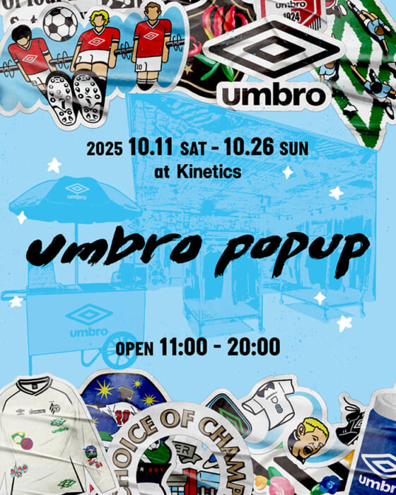 The excitement is back. The Umbro pop-up, which drew 13,000 visitors, will be held again this year at Kinetics.