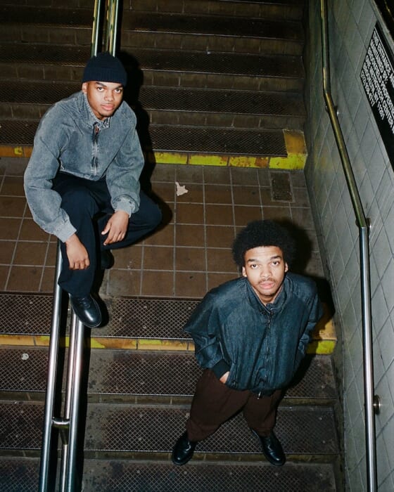 The first team-up between Vinyl Archive and Baracuta. The finished product is a swing top clad in black denim.