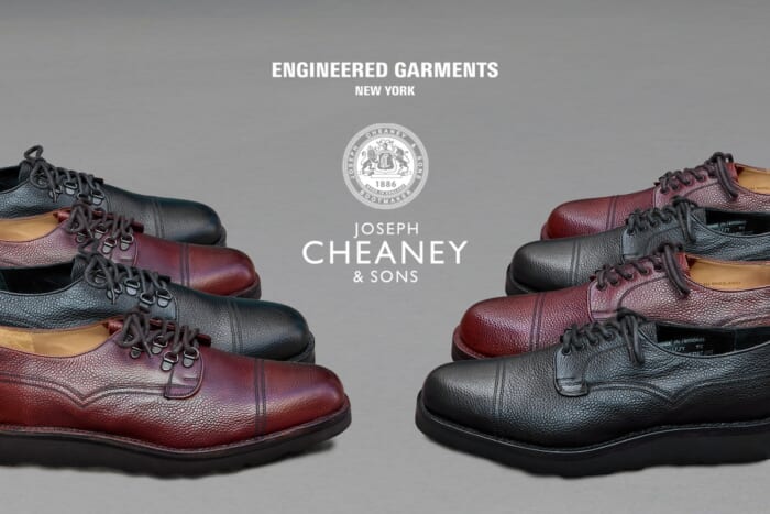 Joseph Cheaney with the Engineered Garments knot. The masterpiece Kengon has been reborn.