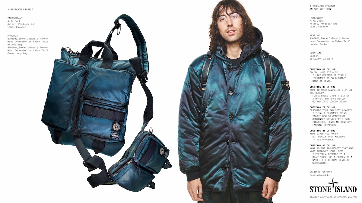 ストーンアイランドとポーターがつくる特別な品々。バッグに加えて