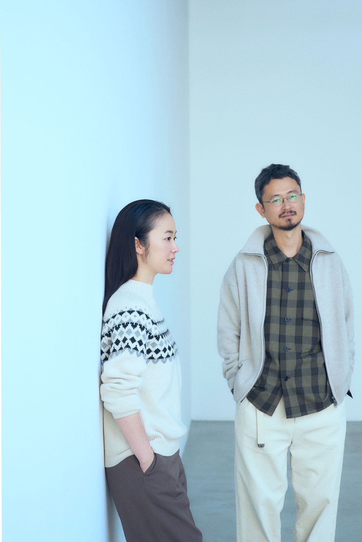 マーガレット・ハウエルを着るひと。長岡亮介と黒木華。 | feature