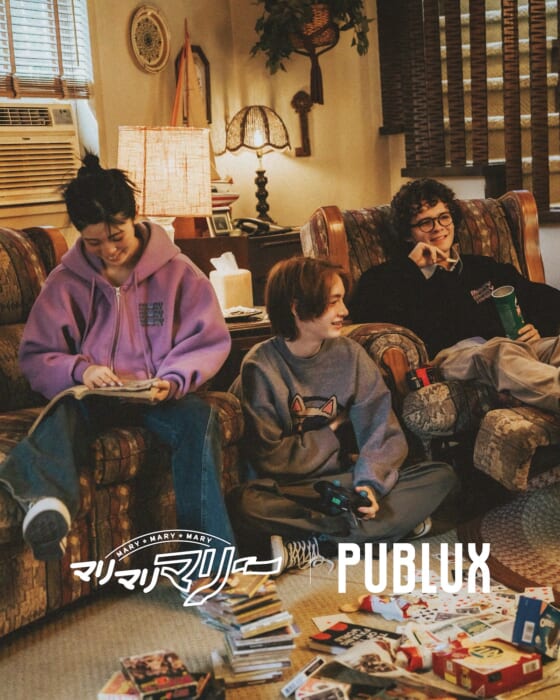 人気YouTubeチャンネルのマリマリマリーとPUBLUXが2度目のコラボ。国内3都市でポップアップストアも開催中です。