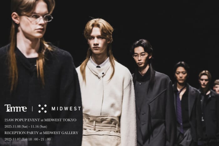 Tam is currently holding a pop-up store at Midwest! Many limited items are available.