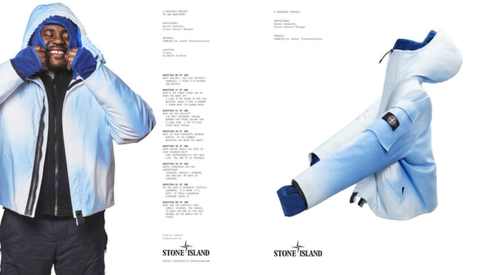 ストーンアイランドのアイスジャケットが進化！ これが今シーズンのラストデリバリーを飾る一着です。