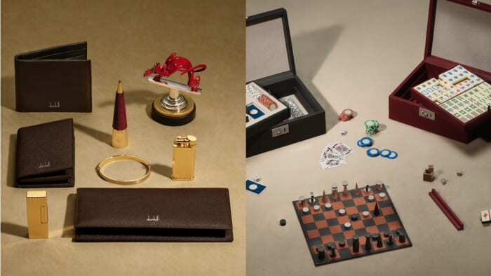 革小物、ライター、オブジェ、ゲームセット…！ バラエティ豊かな、ダンヒルのギフトコレクションにご注目を。