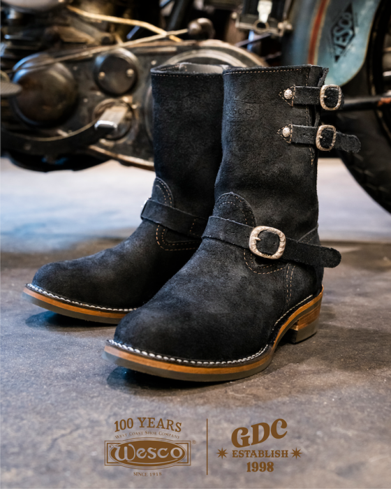 力強く、繊細、それでいて美しい。GDC × ウエスコによるエンジニアブーツが、珠玉の仕上がりです。