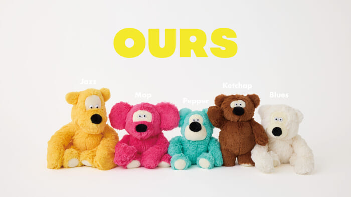 象徴的なタッチで人物を描くAZUSA IIDAの新プロジェクトがローンチ。愛らしいぬいぐるみがあなたの心にそっと寄り添います。