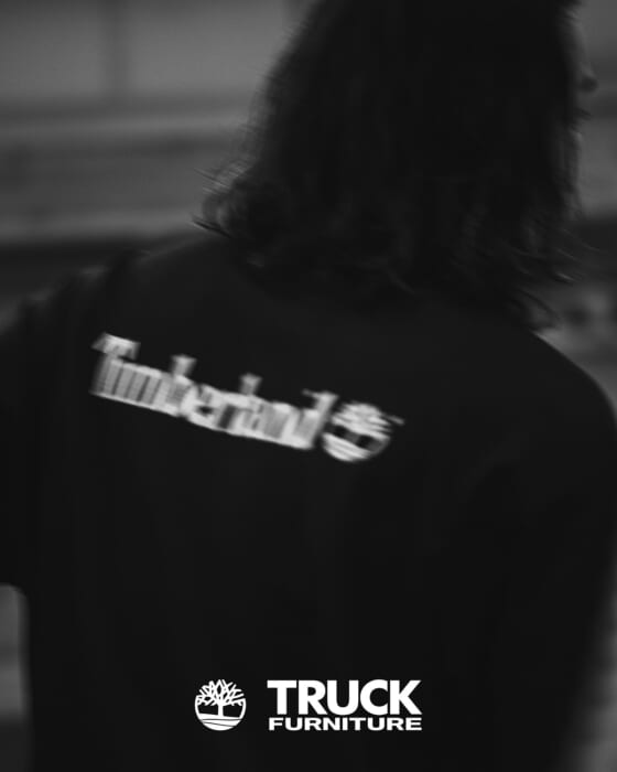 ティンバーランドの新店舗が大阪に誕生。現地でも人気のインテリアショップ・トラックファニチャーとのコラボアイテムも。